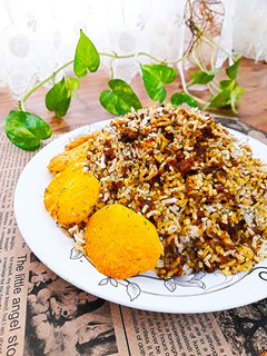 عکسی از دستور شوید پلو با گوشت چرخکرده