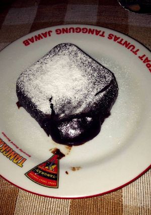 Foto resep CHOCO LAVA dijamin meleleh 😂😂
