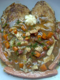 Foto resep Chicken Steak with brown sauce 