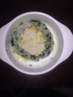 Foto resep Bubur bayam kaldu ayam for baby