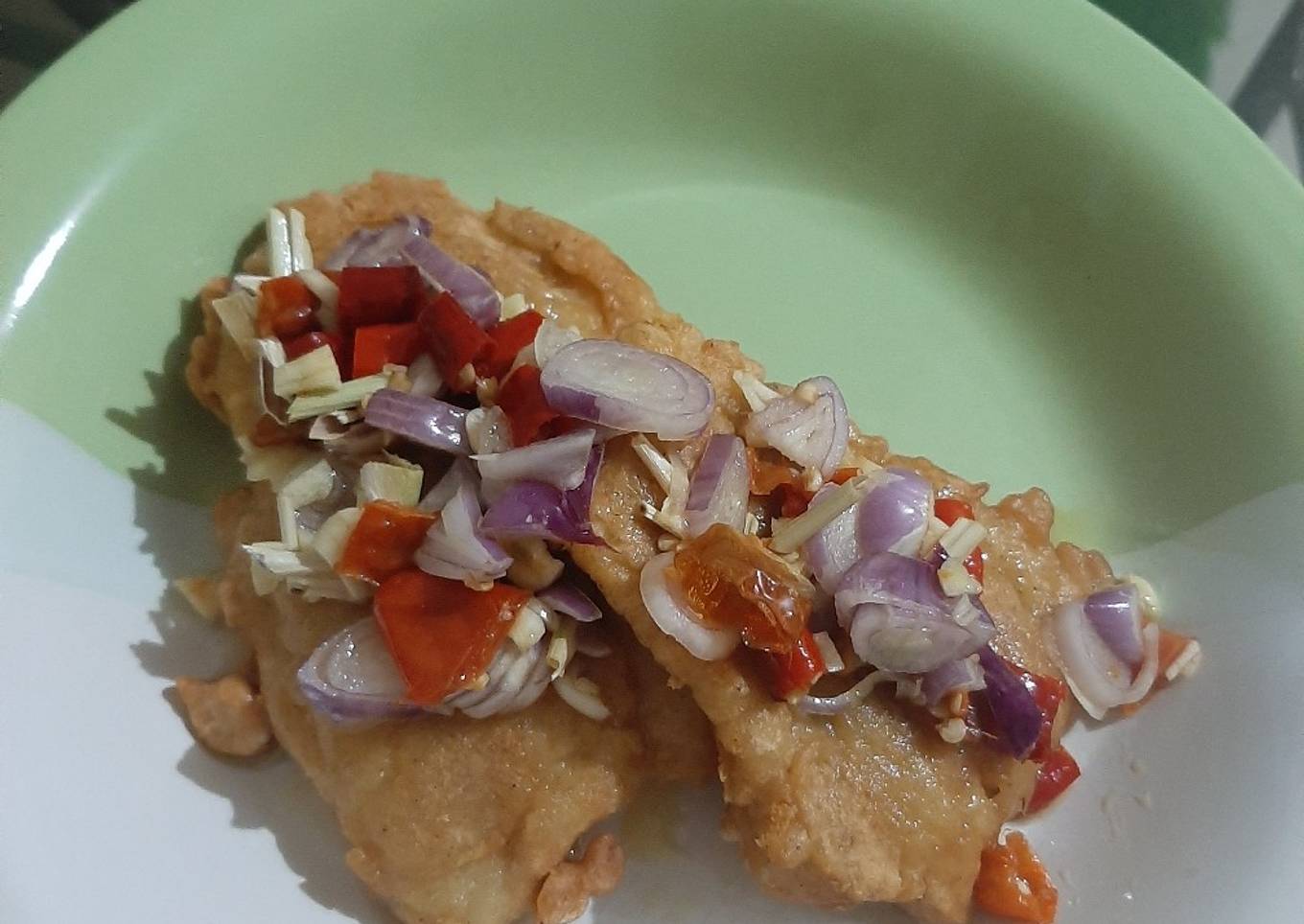 Ikan dori sambal matah