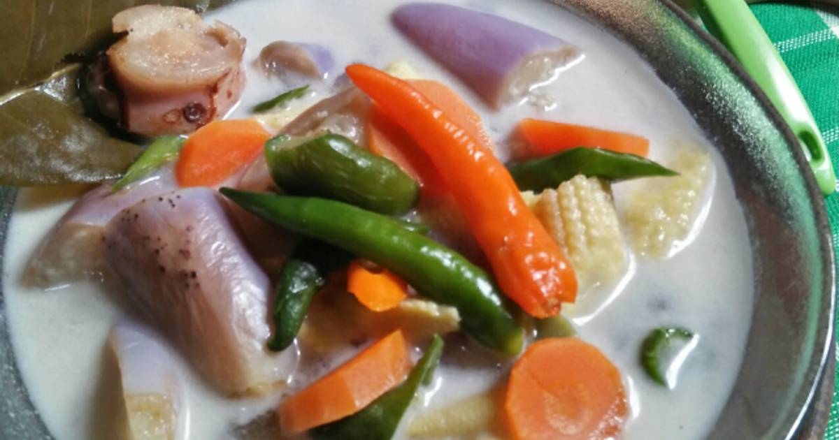 Resep Sayur Lodeh Sederhana Bumbu Racik Oleh Ati Dewanthi Cookpad