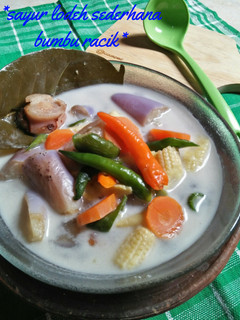 Foto resep *sayur lodeh sederhana bumbu racik*