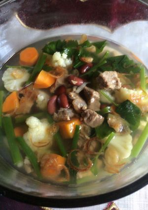 Foto resep Sup kacang Merah