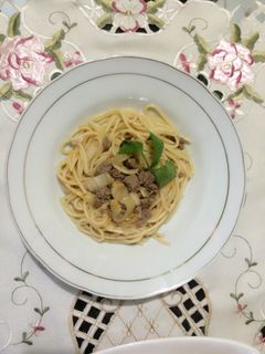 Foto resep spageti daging sapi