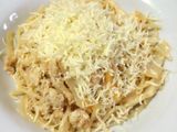 spageti ayam keju