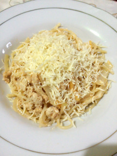 Foto resep spageti ayam keju