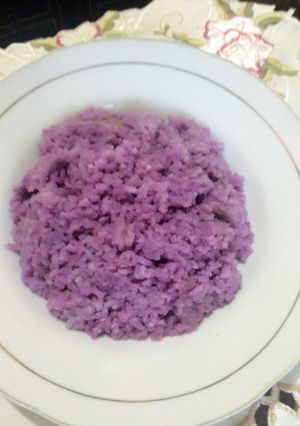 Foto resep Nasi uduk ungu