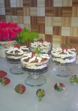 Foto resep Tiramishu Adaptasi kue Ultah "Attar"