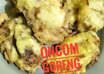 Masakan Unik Oncom goreng Nikmat Lezat