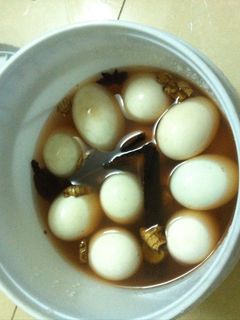 Hình của món trứng muối .