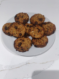 Una foto de Galletas de plátano avena y pepitas de chocolate