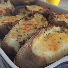 A picture of Oeufs En Cocotte (With a twist!).