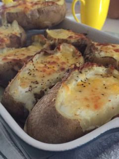 A picture of Oeufs En Cocotte (With a twist!).