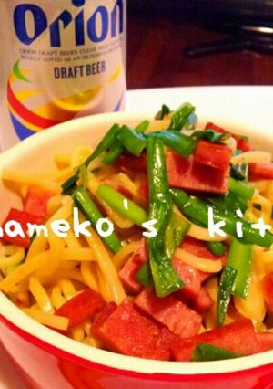 A picture of Okinawa Soba Salt Yakisoba.