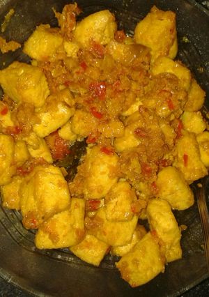 Foto resep tahu bumbu kuning lezat