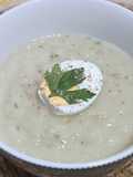 Crema de Puerros con Pera