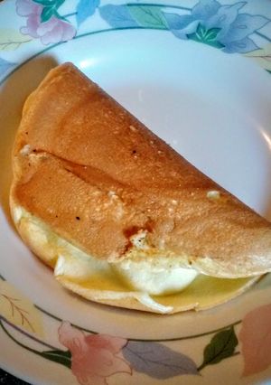 A picture of Shokugeki no souma - Souffle omelette.
