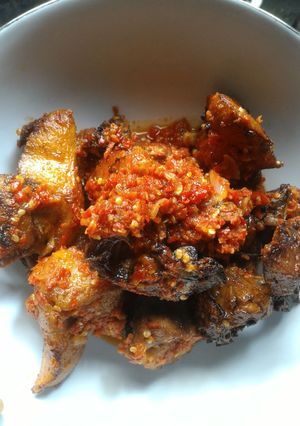 Foto resep ayam goreng pedas