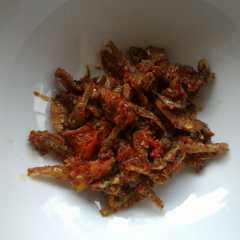 รูปของ ikan teri sambal lado(acehpunyaresep)