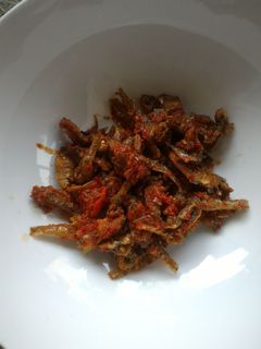 Foto resep ikan teri sambal lado(acehpunyaresep)