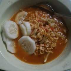 รูปของ supermie kuah pedas