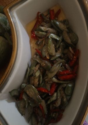 Foto resep oseng terung