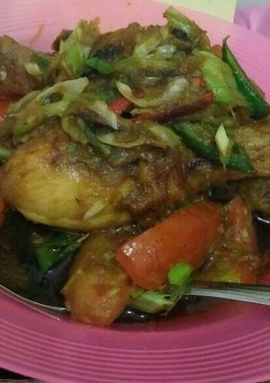 Foto resep Ayam Sambel ijo