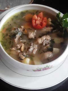Foto resep chicken wing soup