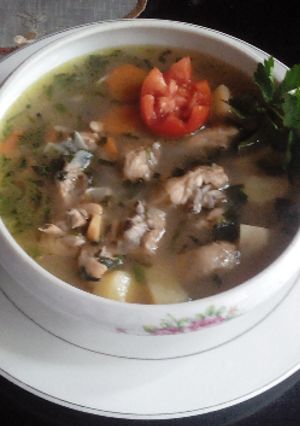 Foto resep chicken wing soup