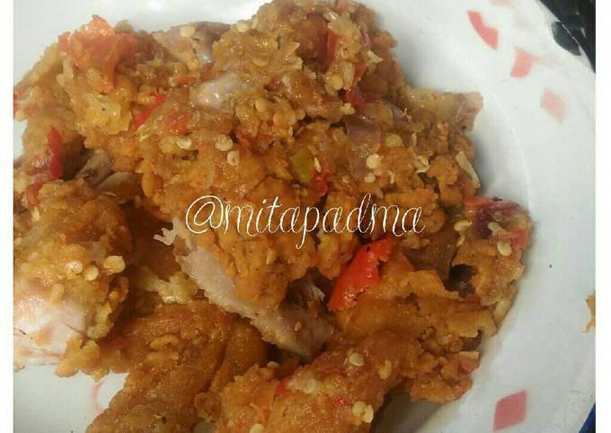 Ayam Geprek Simpel No Ribet