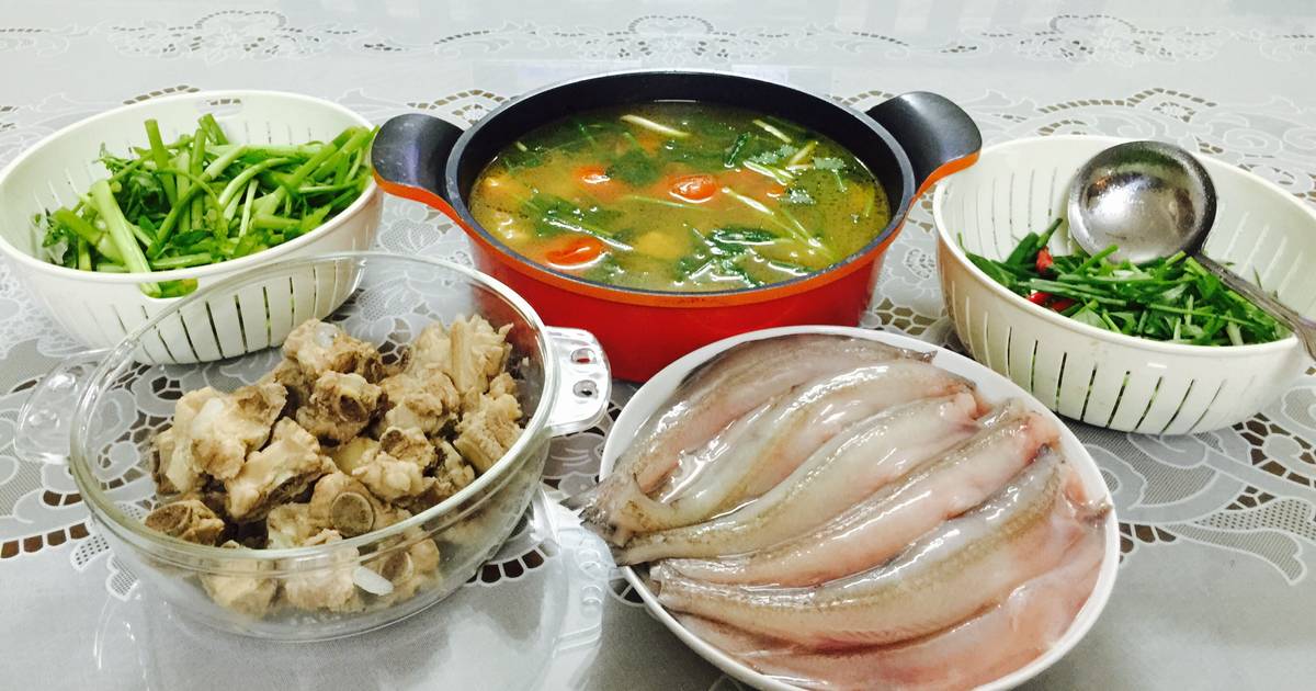 Cách Làm Món Lẩu Cá Khoai của Vân Phạm - Cookpad