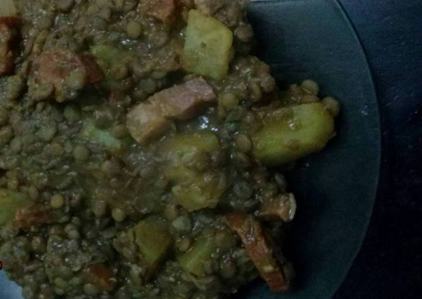 Guiso de lentejas