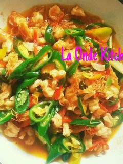 Foto resep Udang Cabe Ijo