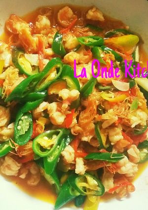 Foto resep Udang Cabe Ijo