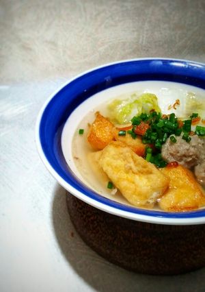 Foto resep Menu Lowbudget (dibawah 15k): Sop Tahu #ekonomis #menuanakkos