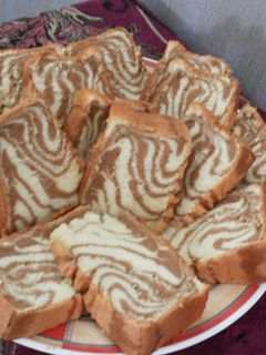 Foto resep Cake Zebra
