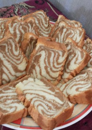 Foto resep Cake Zebra