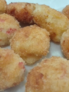 Una foto de Buñuelos de marisco