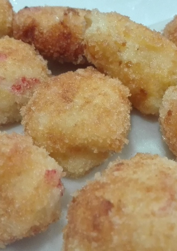 Una foto de Buñuelos de marisco
