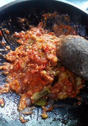 Foto resep Sambel terong