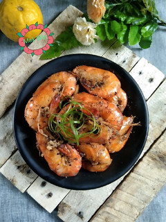 Foto resep Udang lada hitam