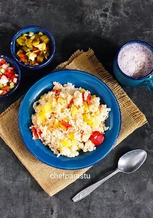 عکسی از دستور دمی با گوجه