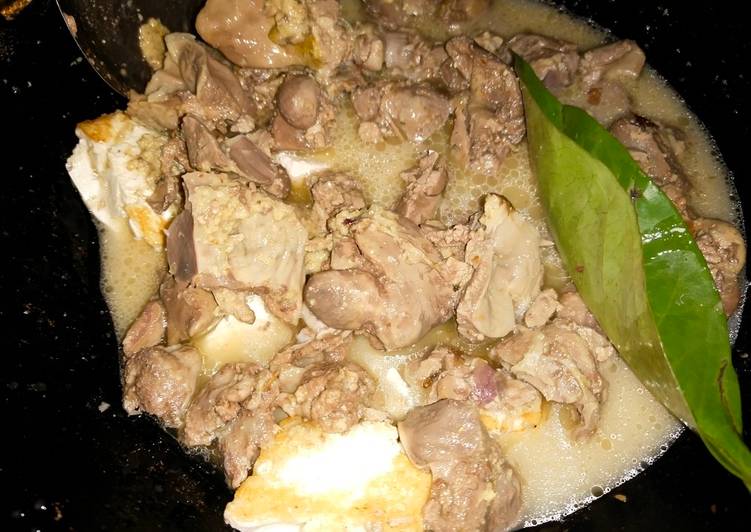 Resep Terik Ati Ayam Lezat