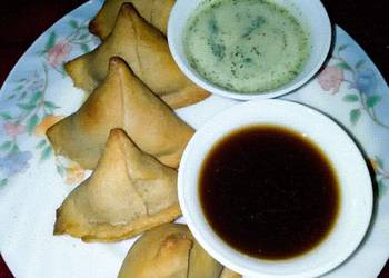 Update, Make Recipe Whole wheat baked samosa Yummy