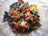 Tumis kacang panjang Sedaap