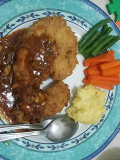 Foto resep Crispy Chicken Steak yummyyy