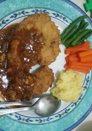 Foto resep Crispy Chicken Steak yummyyy