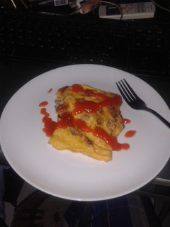 Foto resep Omelet sosis rumahan