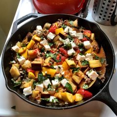 A picture of Greek Stew.